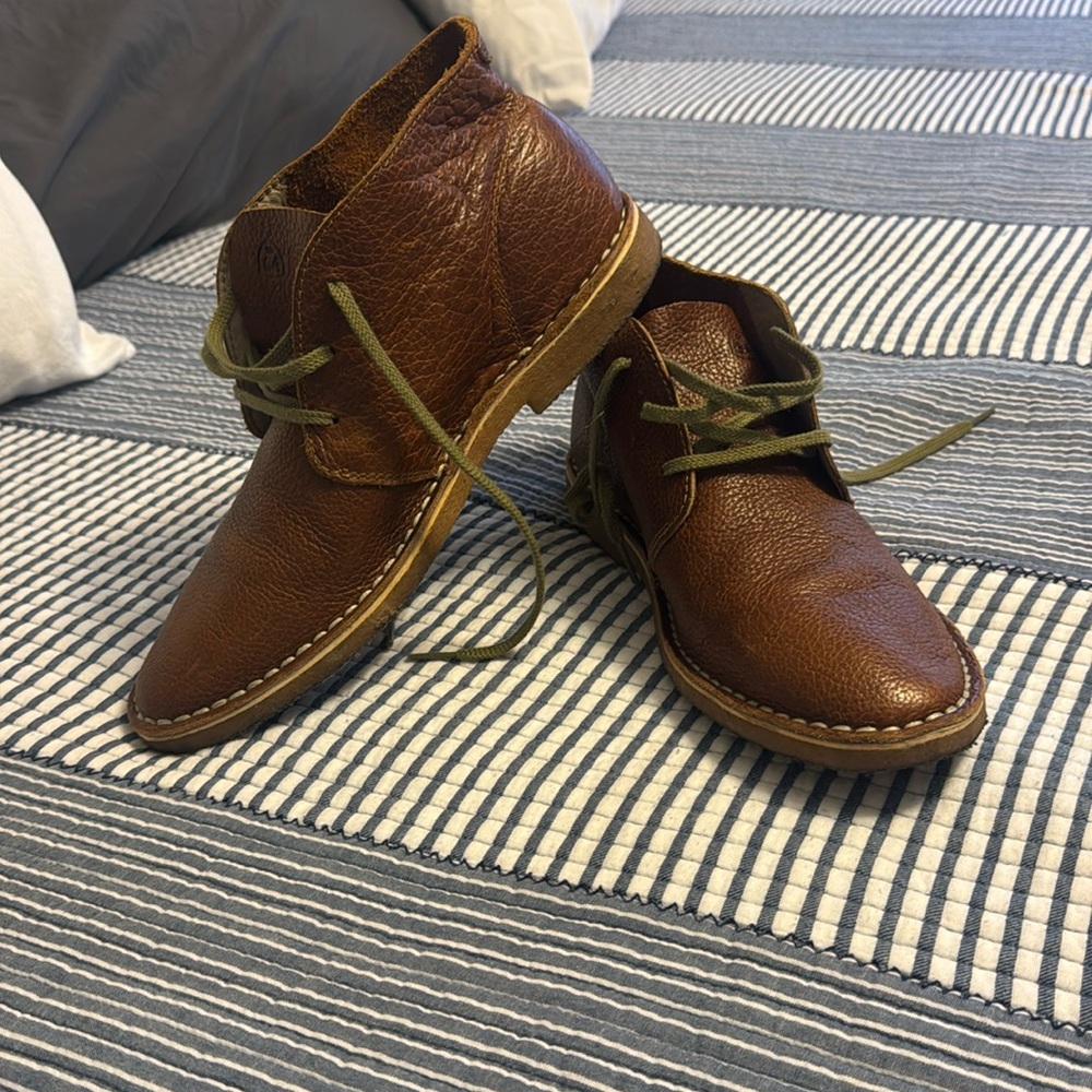 SeaVees 3 Eye Chukka Brass Waxed Leather 12/67 Mens size 11